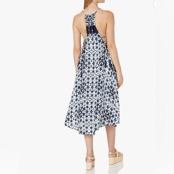 Astr Indigo Dye Delfina Dress Size M - Picture 3 of 10